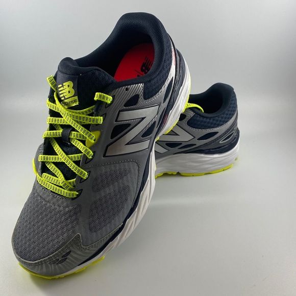 New Balance Blue and Yellow Athletic Shoes - Picture 1 of 7